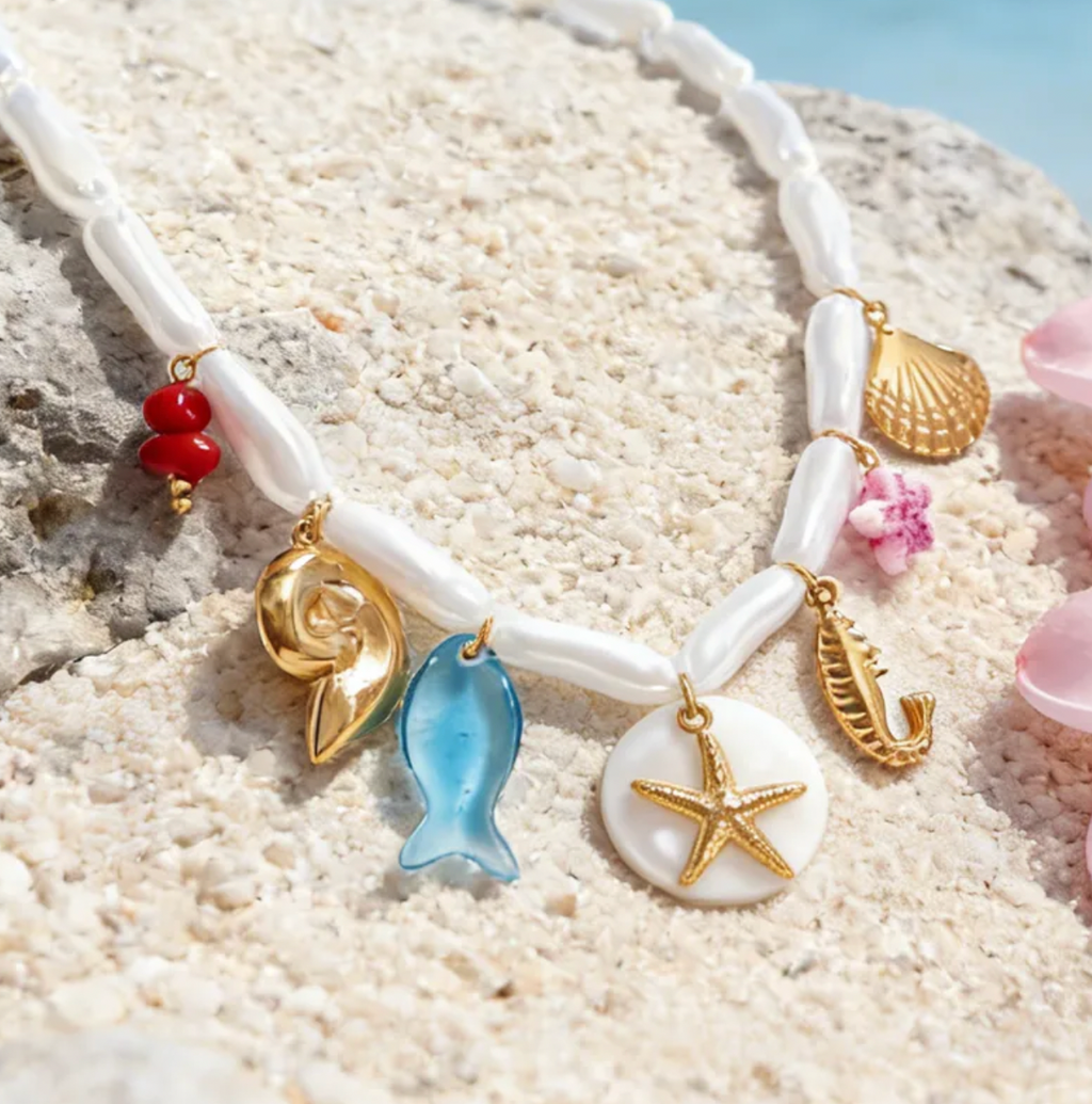 Ocean Pearl Stainless Steel Bracelet for Women